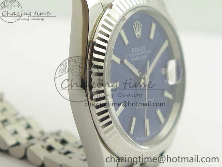 Stick Blue On Best 1:1 126334 REF SS DateJust Version Bracelet Markers New Jubilee A3235 Dial Edition 0301